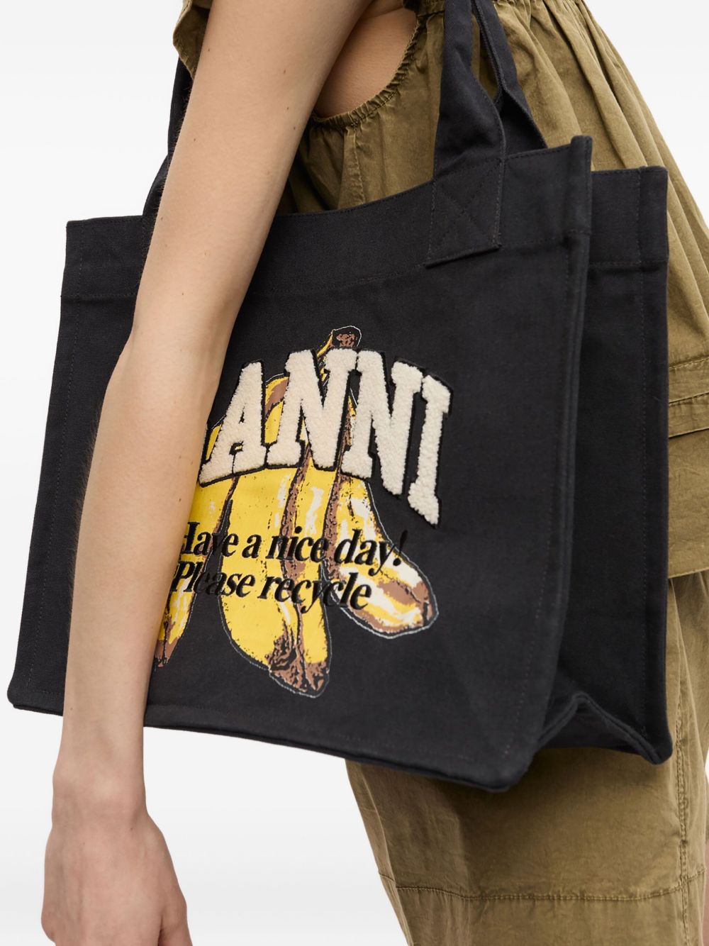 Ganni - GANNI Bags.. Black - Shopper
