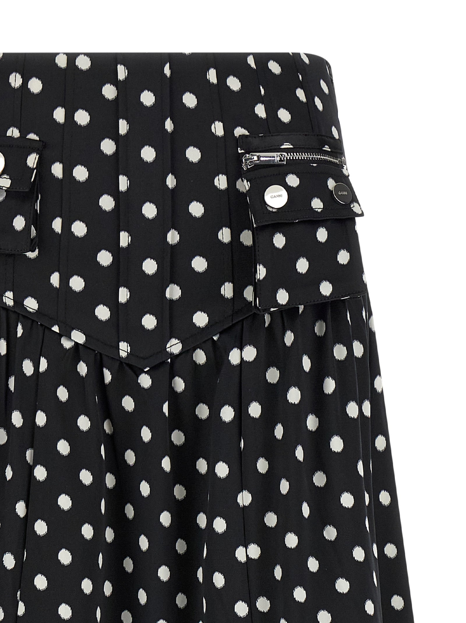 GANNI - GANNI - ’Polka Dots’ skirt - Women’s Bottoms