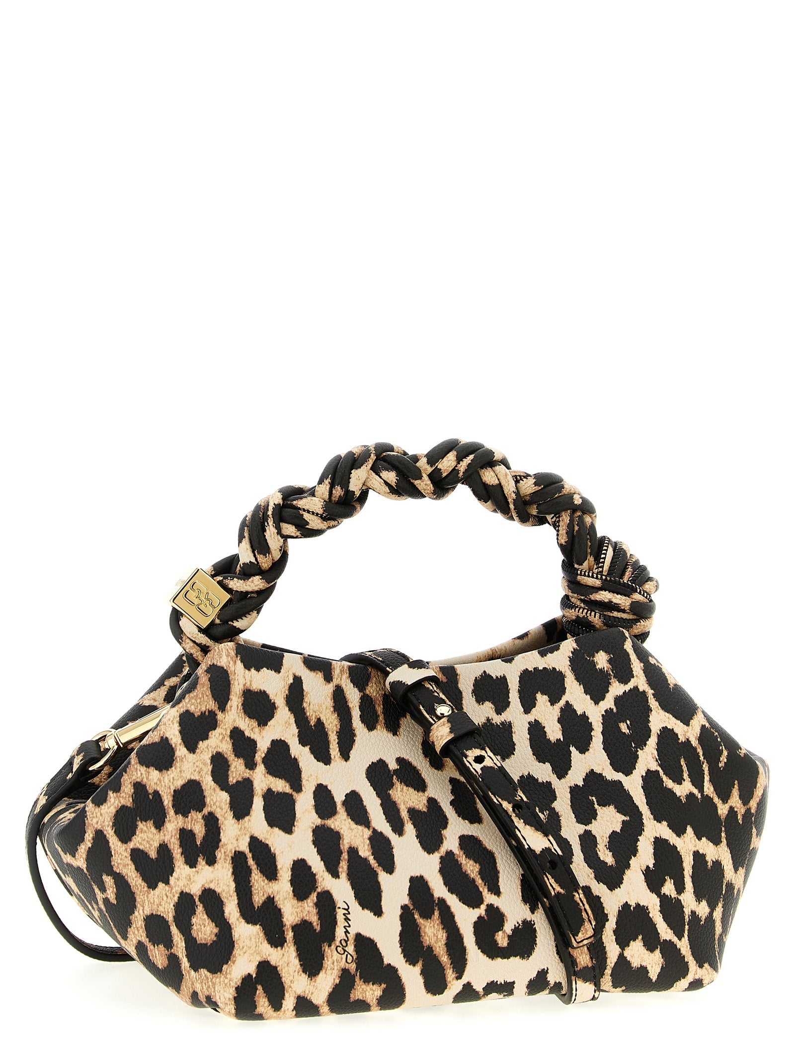 GANNI - GANNI - ’Small Bou Bag Leopard’ handbag - Women’s Bags