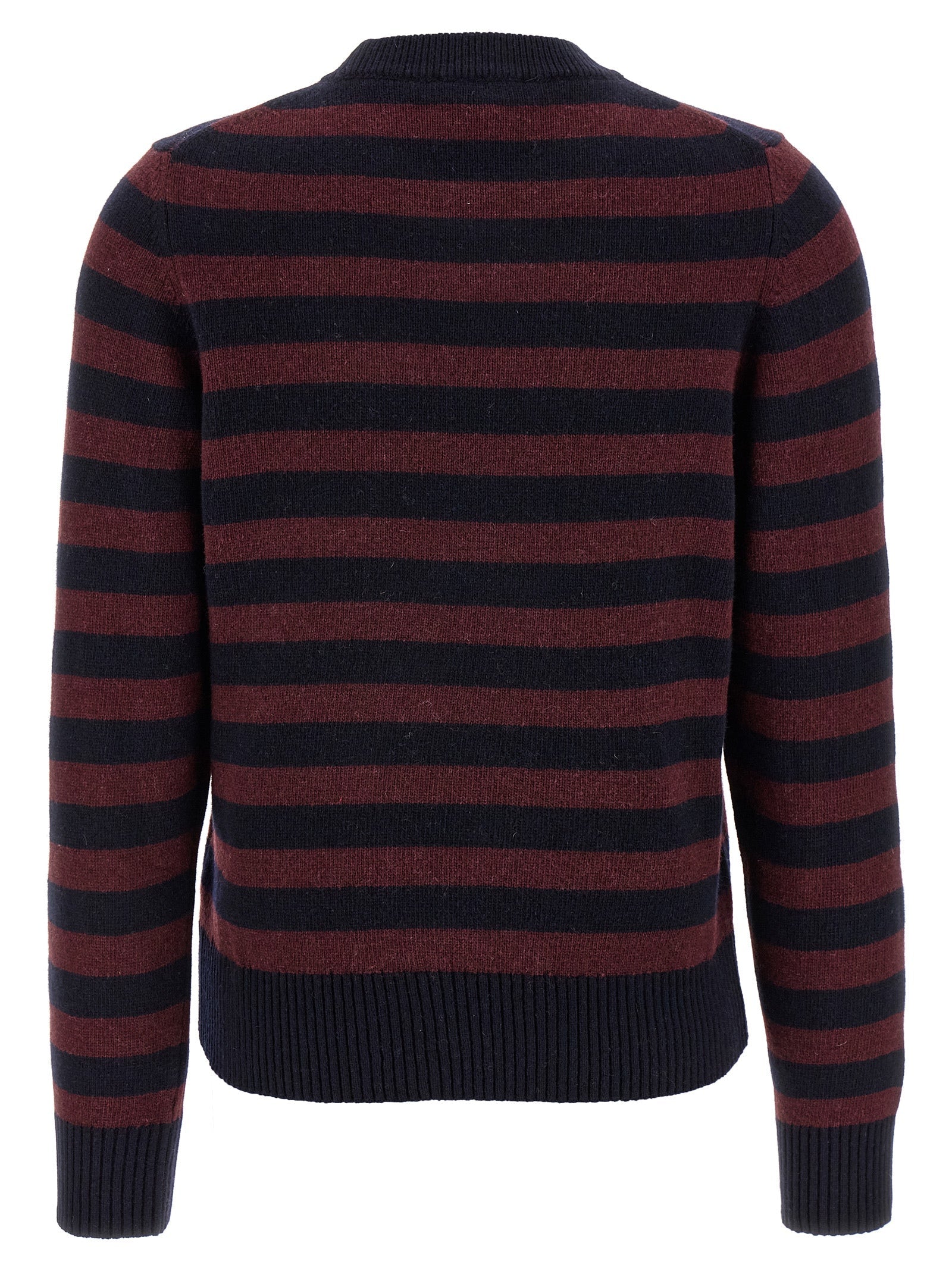GANNI - GANNI - ’Graphic Wool Mix Poodle Stripe’ sweater - Women’s Knitwear
