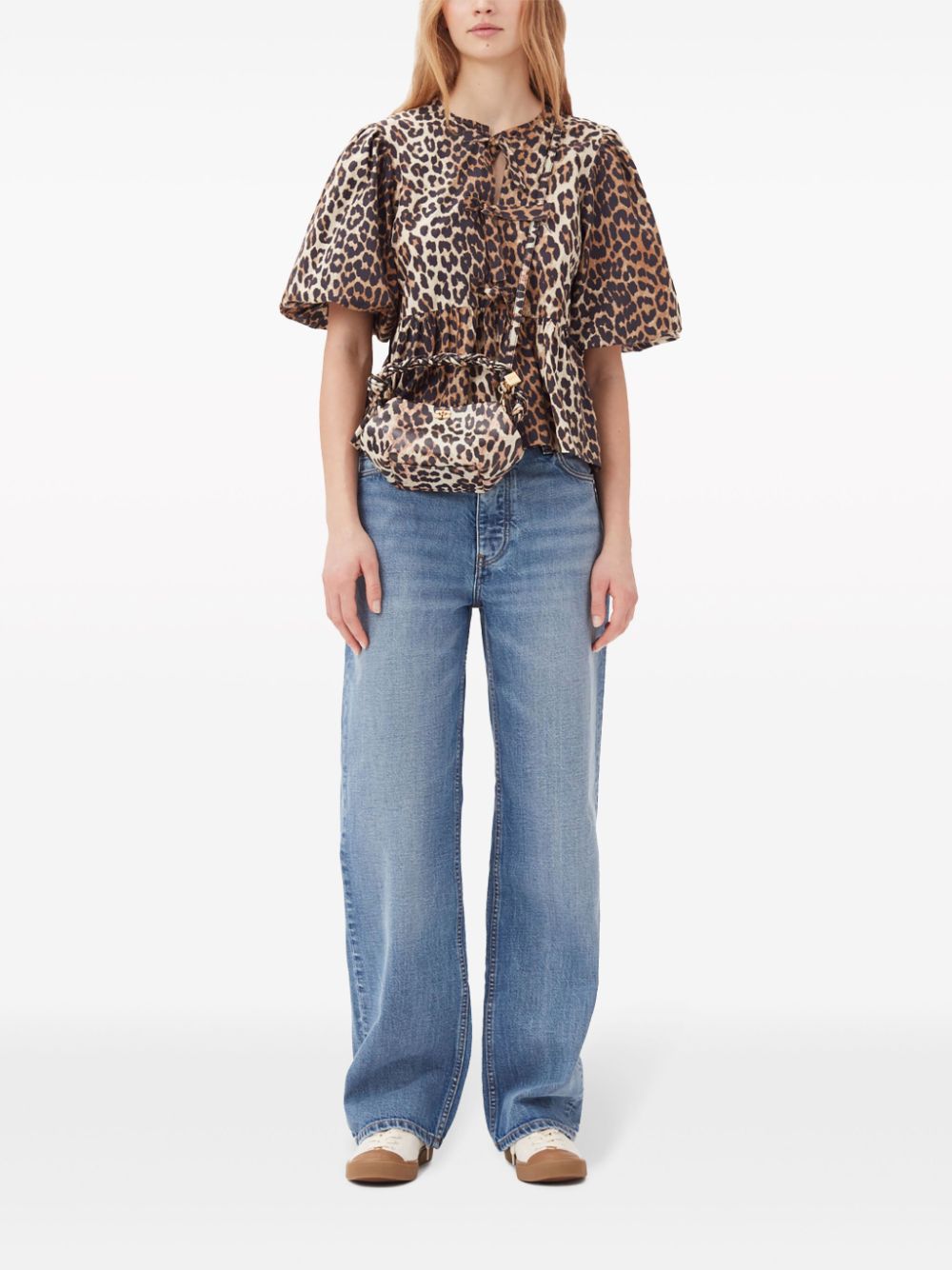 Ganni - GANNI Top Brown - Topwear