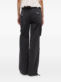 Ganni - GANNI Trousers Grey - Trousers