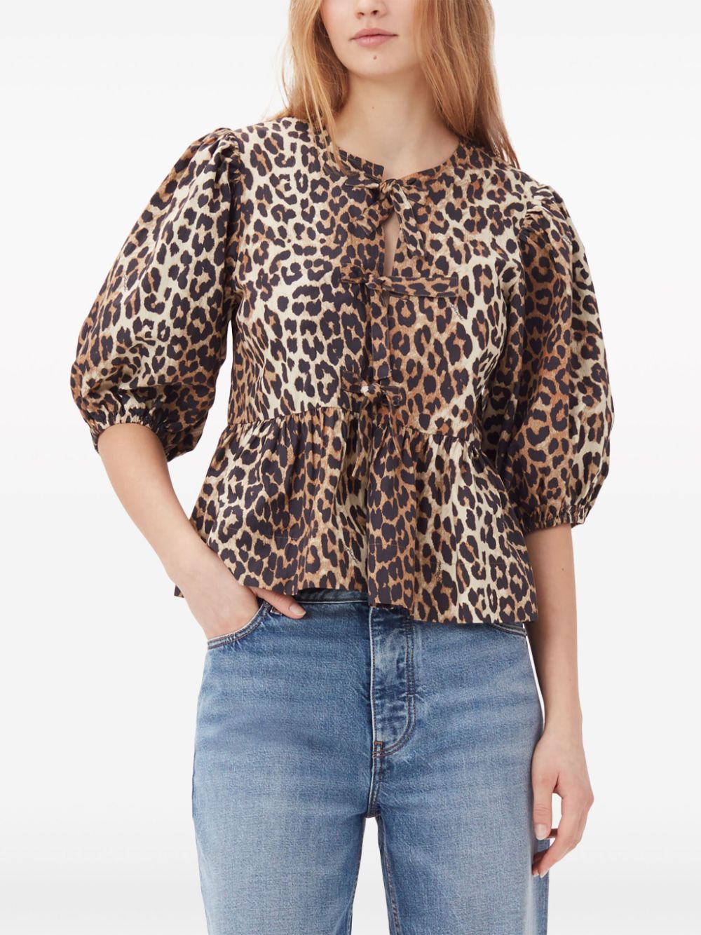 Ganni - GANNI Top Brown - Topwear