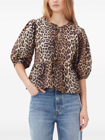 Ganni - GANNI Top Brown - Topwear