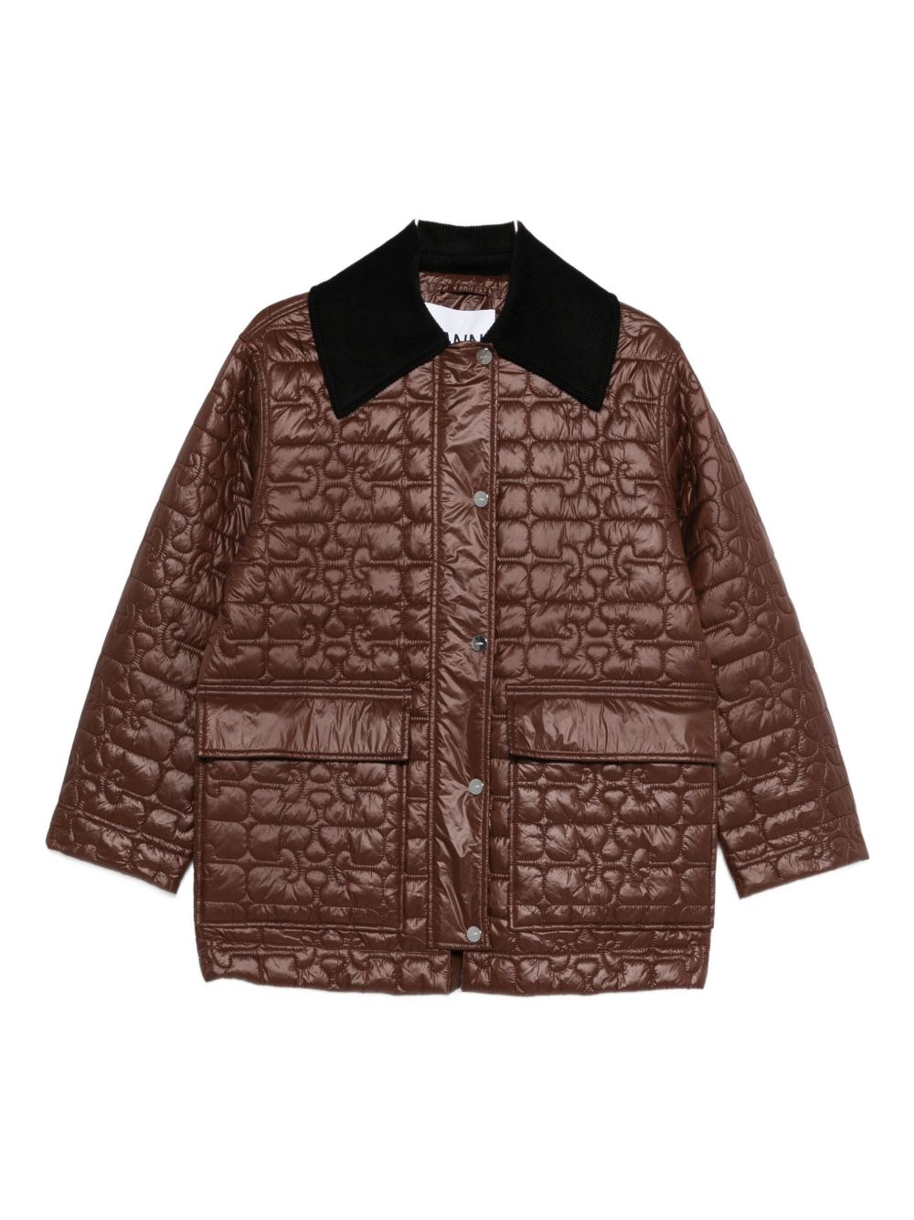 Ganni - GANNI Jackets Brown - Jackets