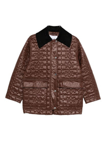 Ganni - GANNI Jackets Brown - Jackets