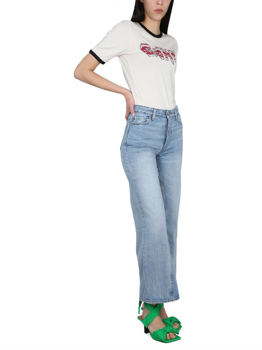 GANNI - Ganni Jeans Jozey - Woman-&gt;Clothing-&gt;Jeans