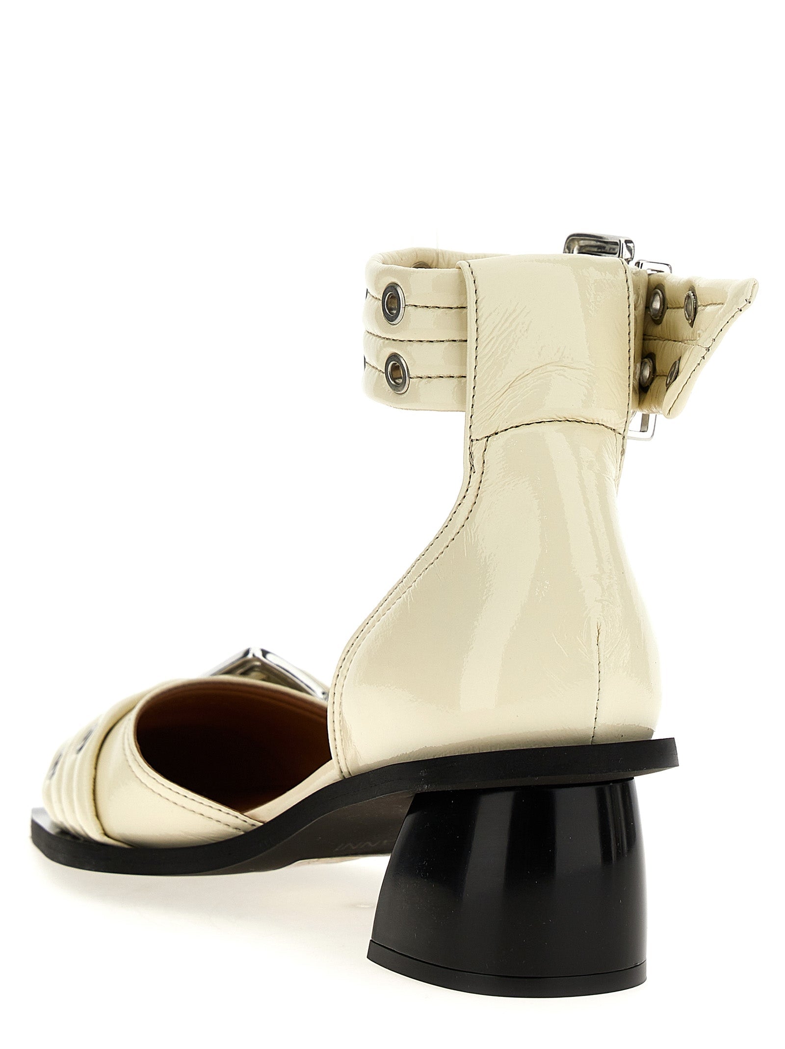 GANNI - GANNI - ’Buckle Open Cut Pumps’ pumps - Women’s Shoes