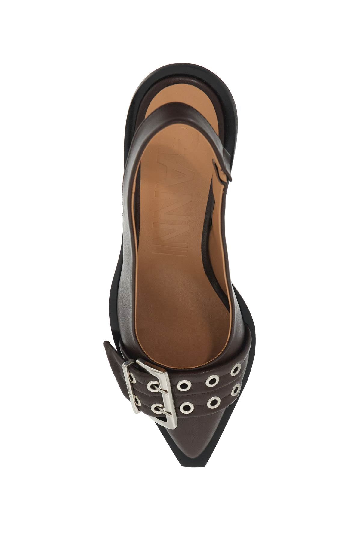 Ganni - Ganni slingback decollet - Pumps
