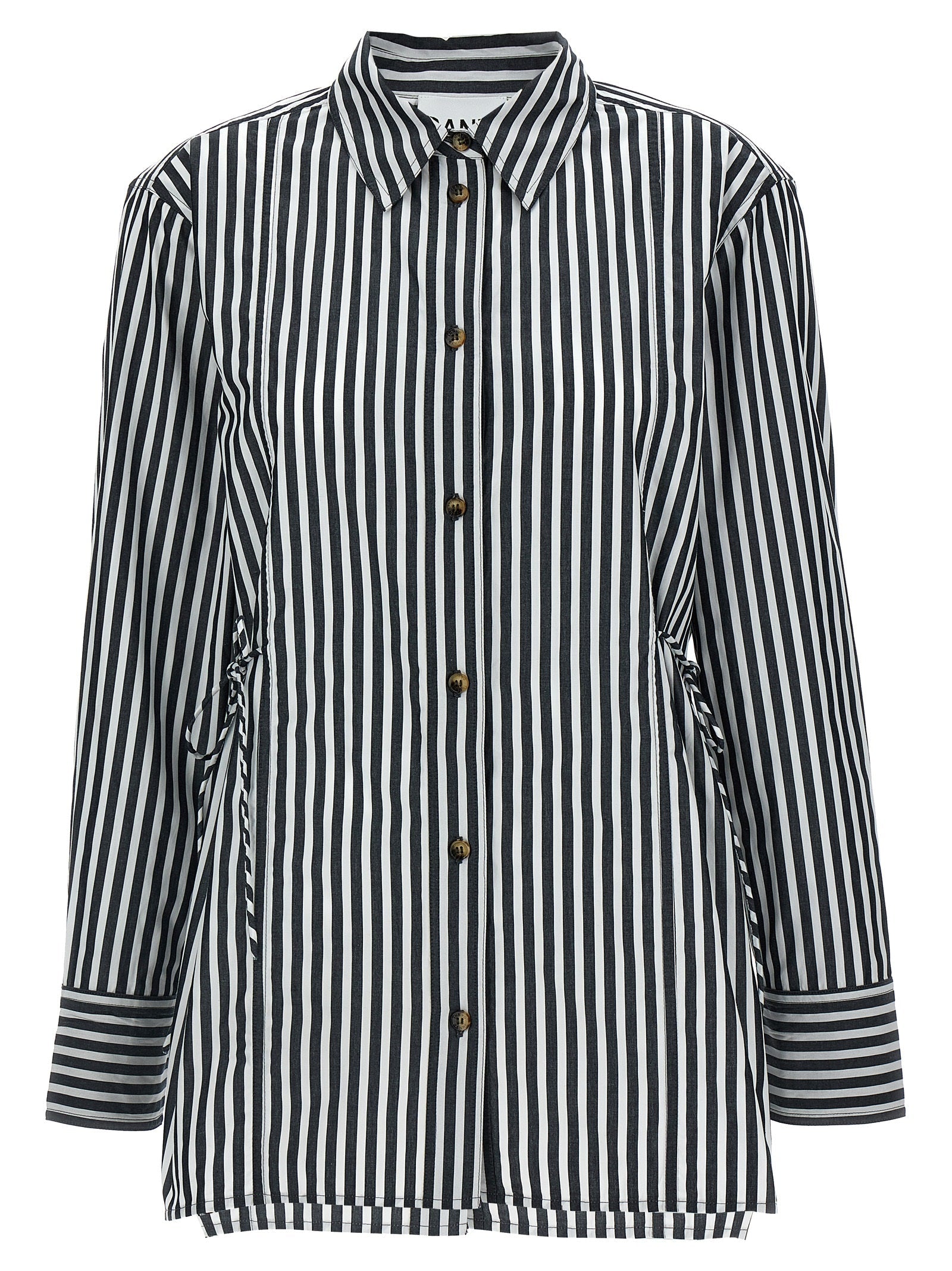 GANNI - GANNI - Lace-up shirt - Women’s Tops