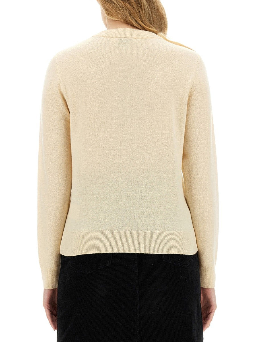 GANNI - Ganni O Neck Shirt - Woman-&gt;Clothing-&gt;Sweaters
