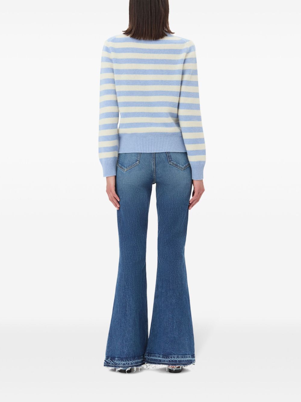 Ganni - GANNI Sweaters Clear Blue - Topwear