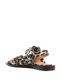 Ganni - GANNI Flat shoes Brown - Flat Shoes