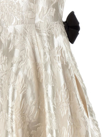 GANNI - GANNI - ’Cloque V-Neck’ dress - Women’s Bottoms