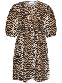 Ganni GANNI Dresses Brown Women’s Clothing