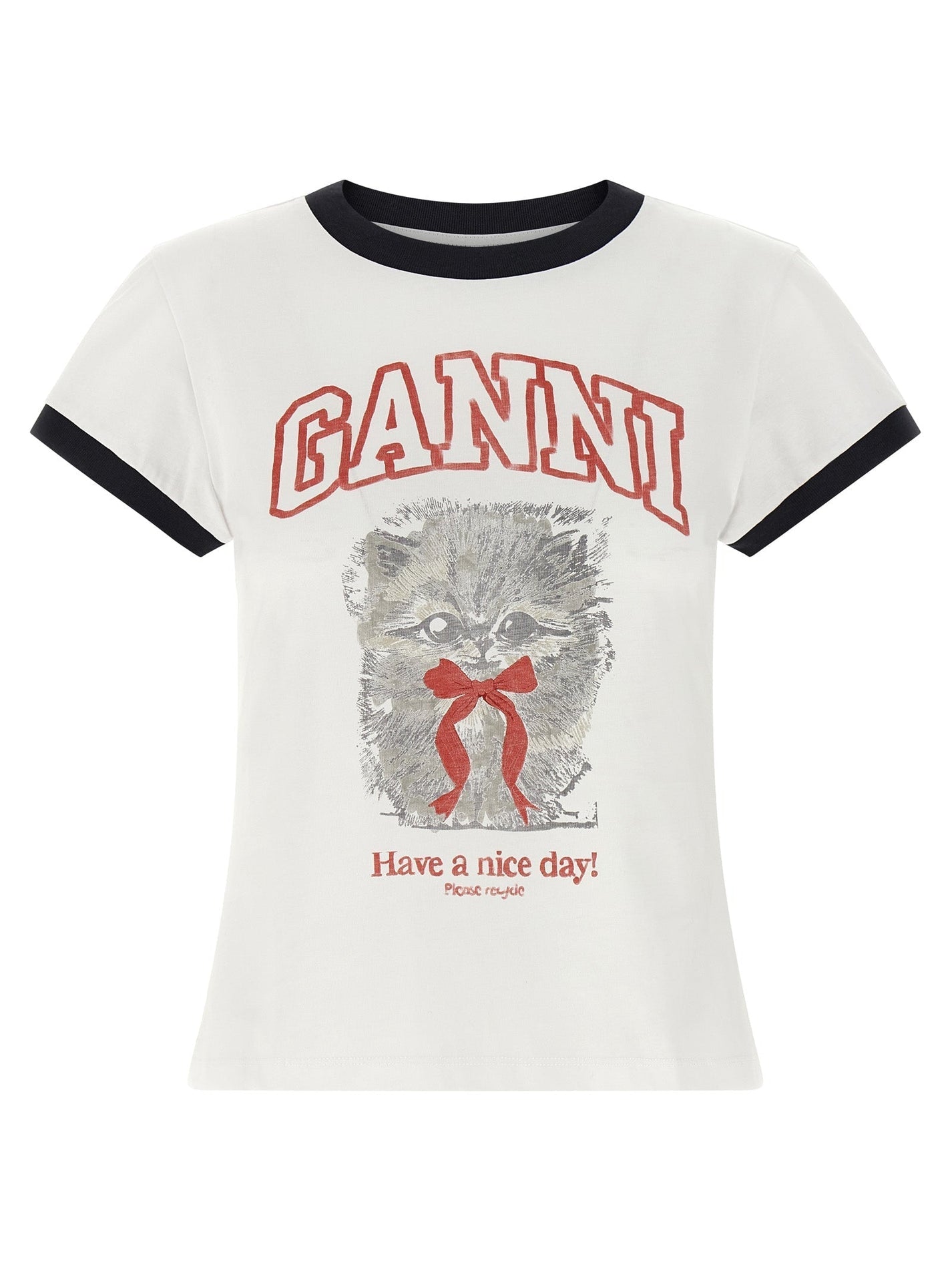 GANNI - GANNI - Printed T-shirt - Women’s Tops