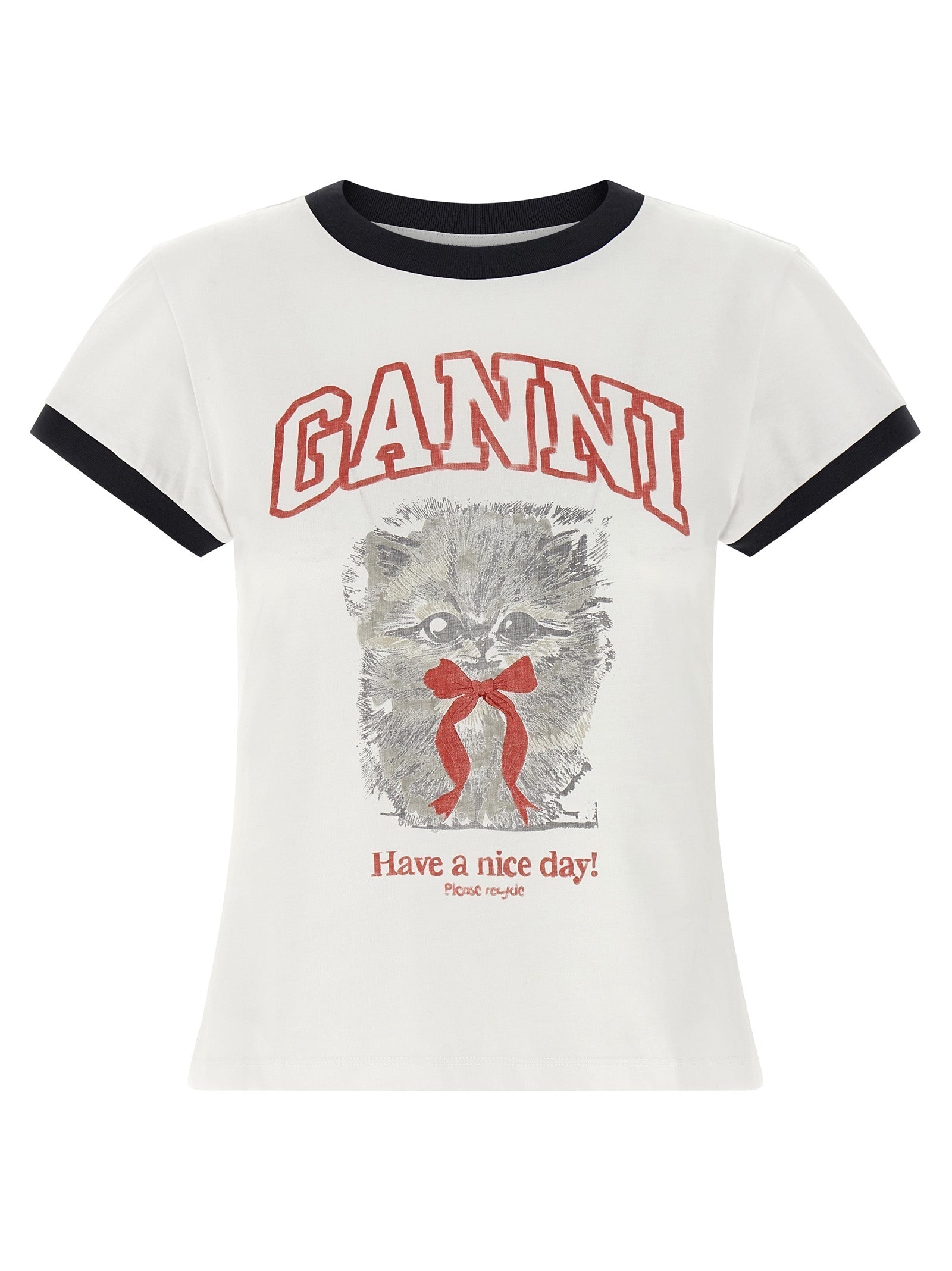 GANNI - GANNI - Printed T-shirt - Women’s Tops