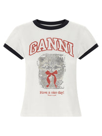 GANNI - GANNI - Printed T-shirt - Women’s Tops