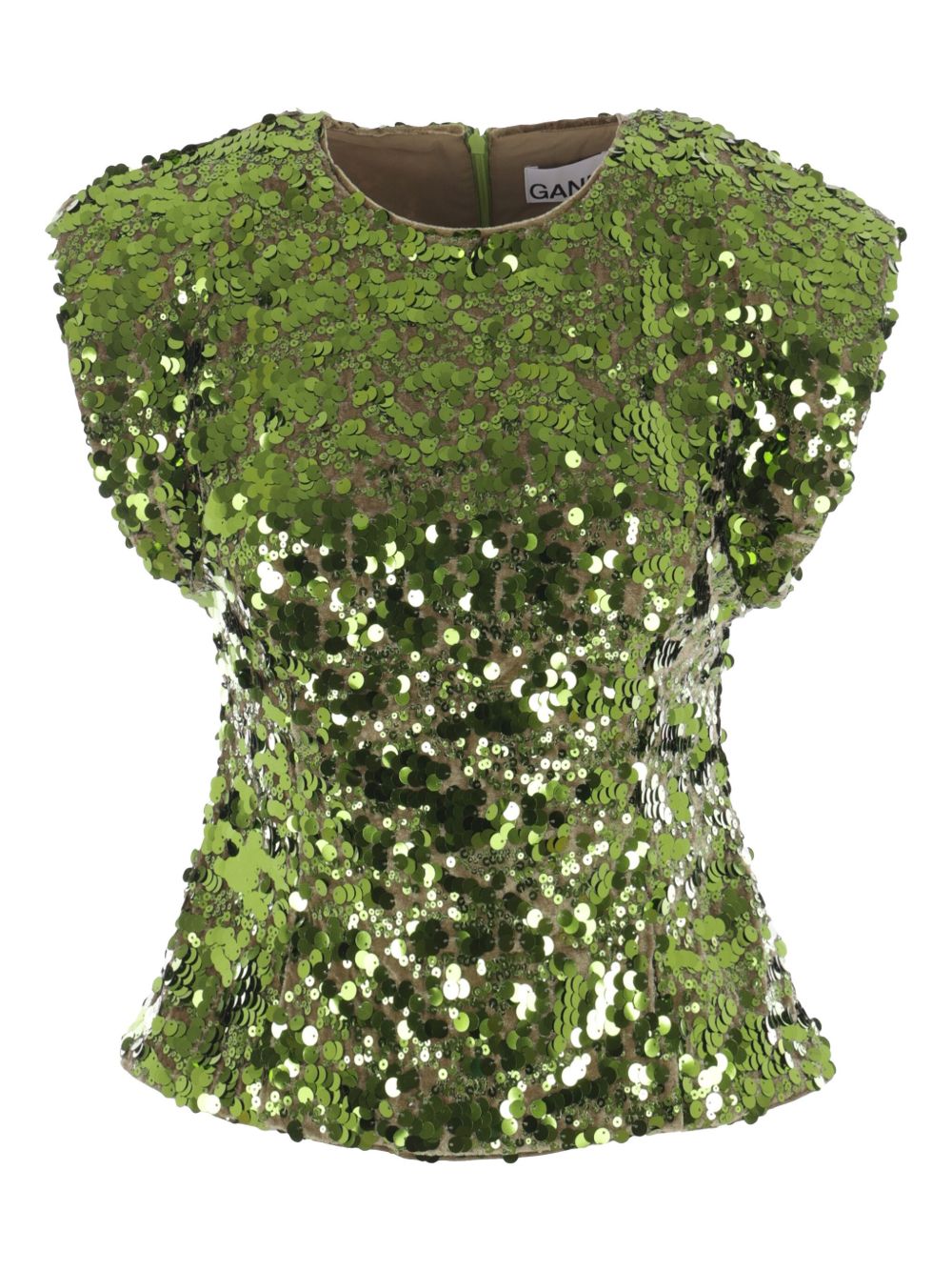 Ganni - GANNI Top Green - Topwear