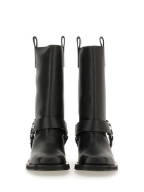 GANNI - Ganni Biker Boots - Woman-&gt;FOOTWEAR-&gt;BOOTS