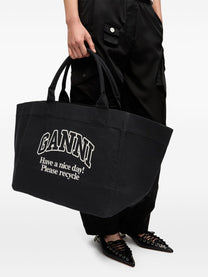 Ganni - GANNI Bags.. Black - Shopper