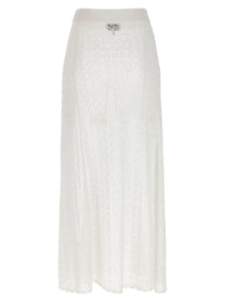 GANNI - GANNI - ’Shiny Pointelle Knit’ skirt - Women’s Clothing
