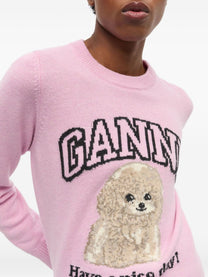 Ganni - GANNI Sweaters Pink - Topwear