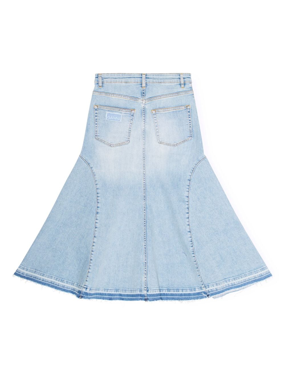 Ganni - GANNI Skirts Clear Blue - Skirts