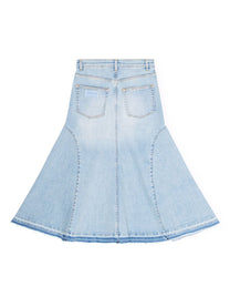 Ganni - GANNI Skirts Clear Blue - Skirts