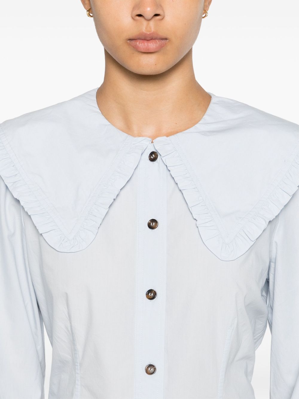 Ganni - GANNI Shirts White - Shirts
