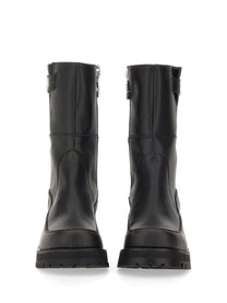 GANNI - Ganni Buckle Boot - Woman-&gt;FOOTWEAR-&gt;BOOTS