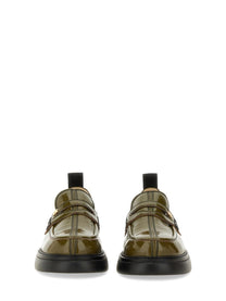GANNI - Ganni Loafer With Logo - Woman-&gt;FOOTWEAR-&gt;LOAFERS