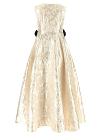 GANNI - GANNI - ’Cloque V-Neck’ dress - Women’s Bottoms