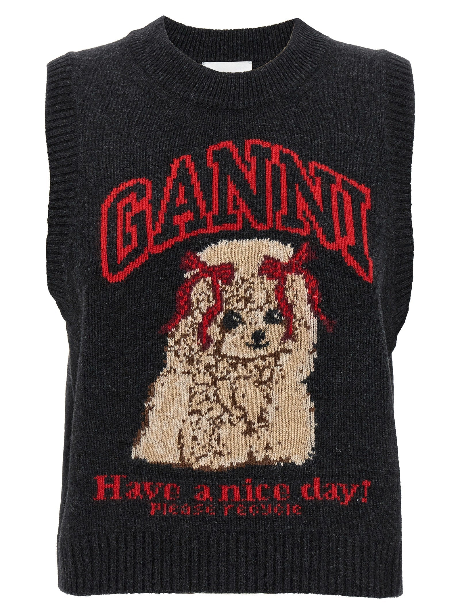 GANNI - GANNI - ’Dog’ vest - Women’s Outerwear