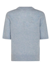 Ganni - GANNI Sweaters Clear Blue - Topwear