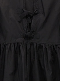 GANNI - GANNI - Knot poplin dress - Women’s Clothing