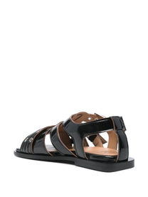 Ganni - Ganni eyelet-detailing sandals - Women’s Shoes