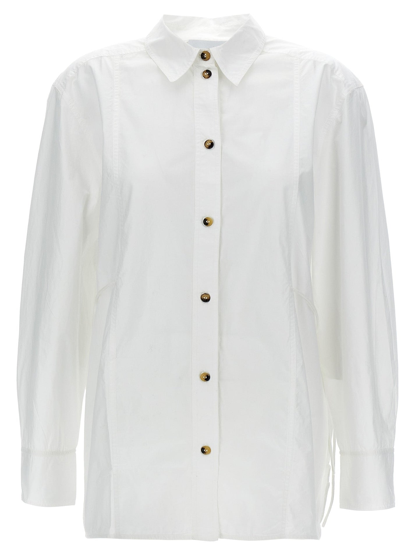 GANNI - GANNI - Lace-up shirt - Women’s Tops