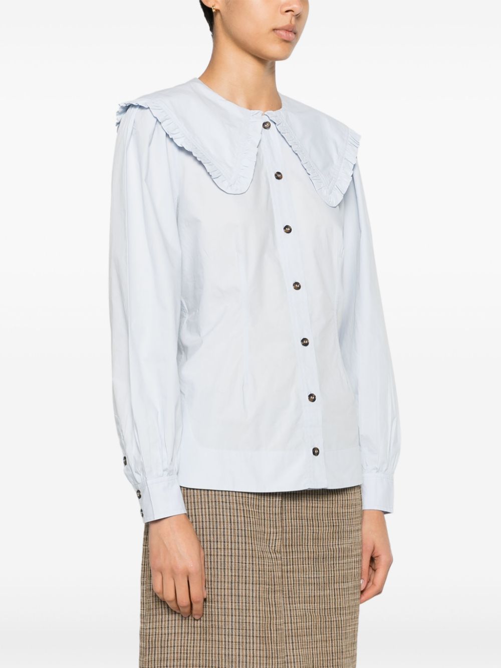 Ganni - GANNI Shirts White - Shirts