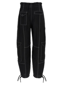 GANNI - GANNI - ’Light Slub Pocket’ pants - Women’s Pants