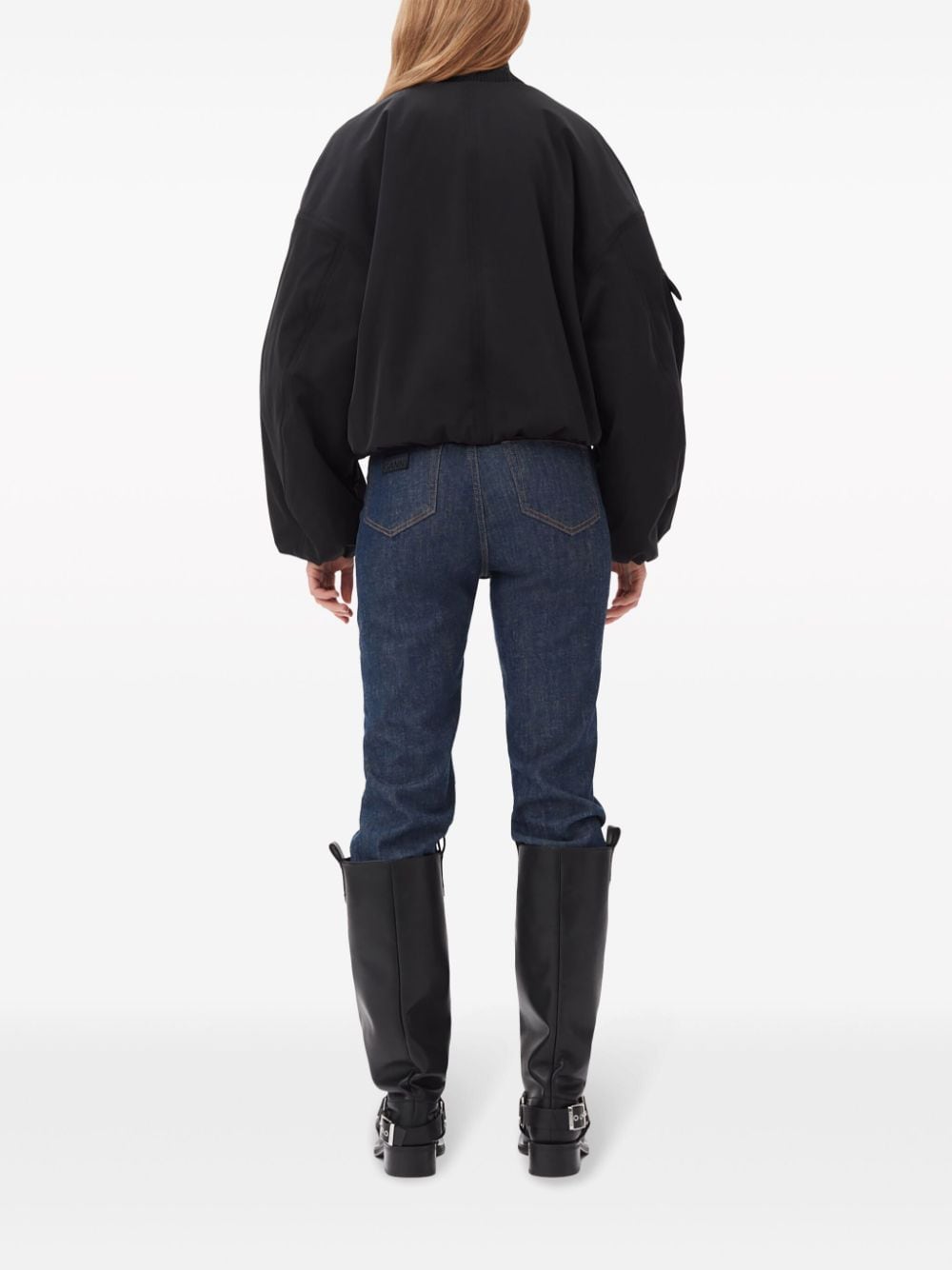 Ganni - GANNI Coats Black - Jackets