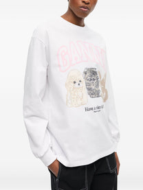 Ganni - GANNI Sweaters White - Topwear