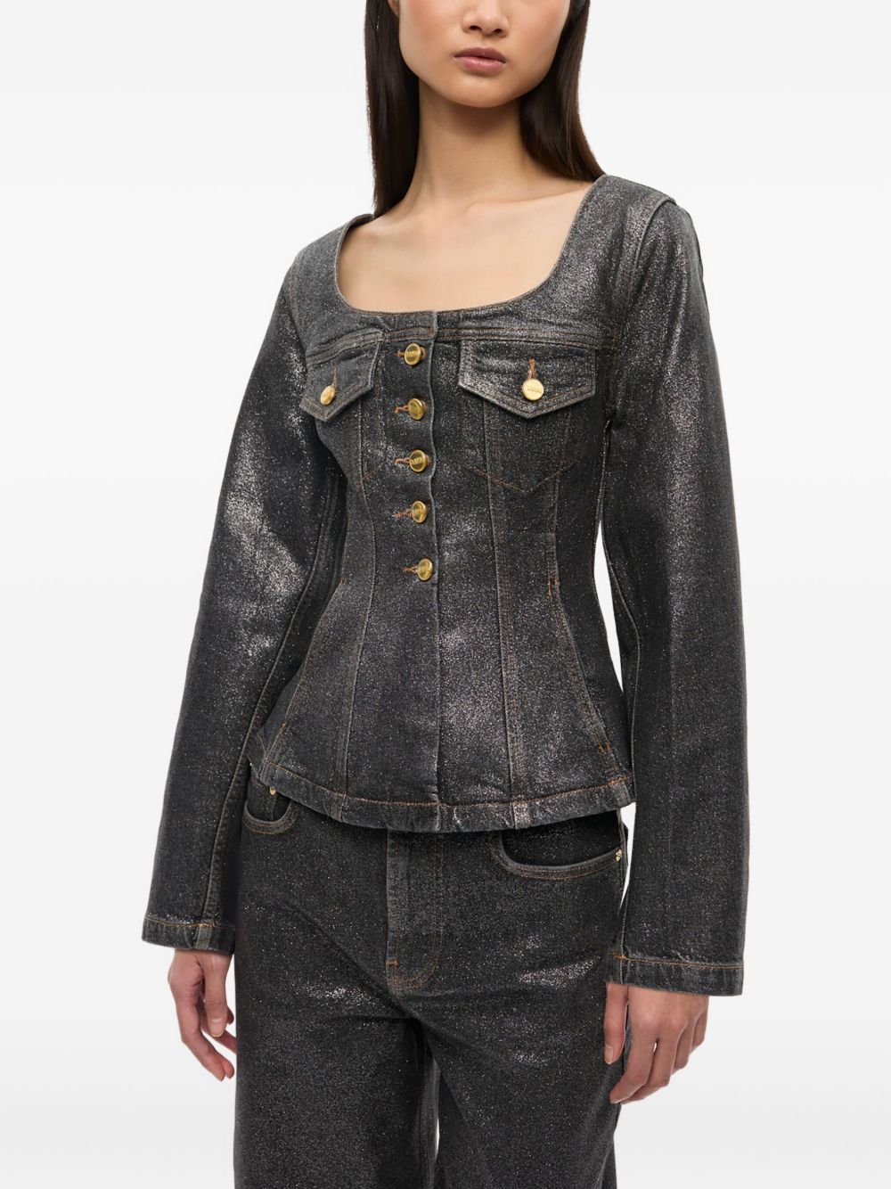 Ganni - GANNI Jackets Black - Jackets