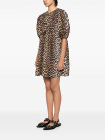 Ganni GANNI Dresses Brown Women’s Clothing