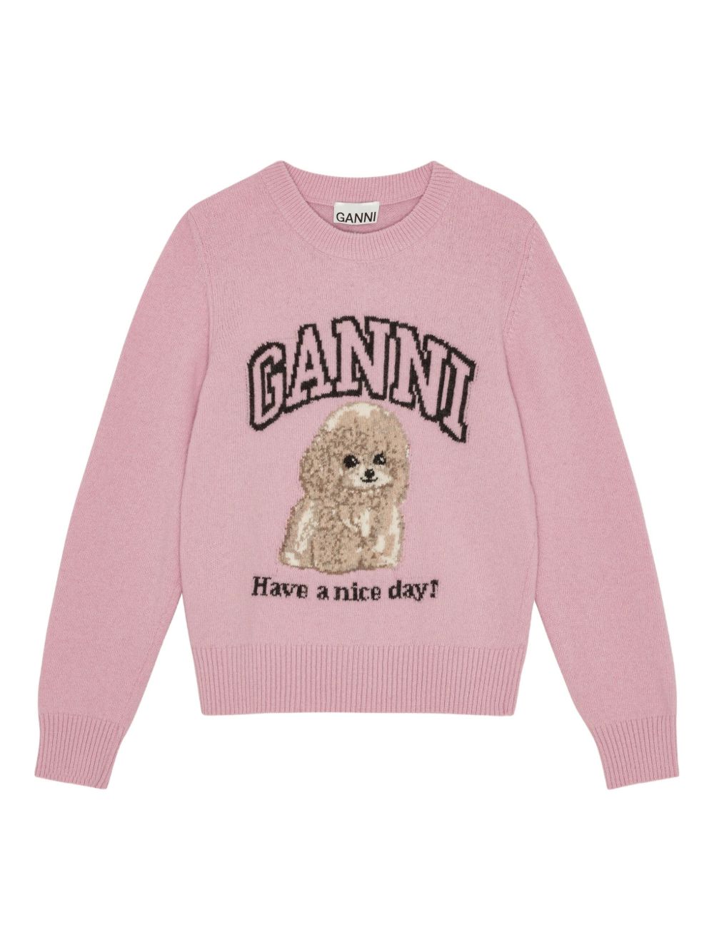 Ganni - GANNI Sweaters Pink - Topwear