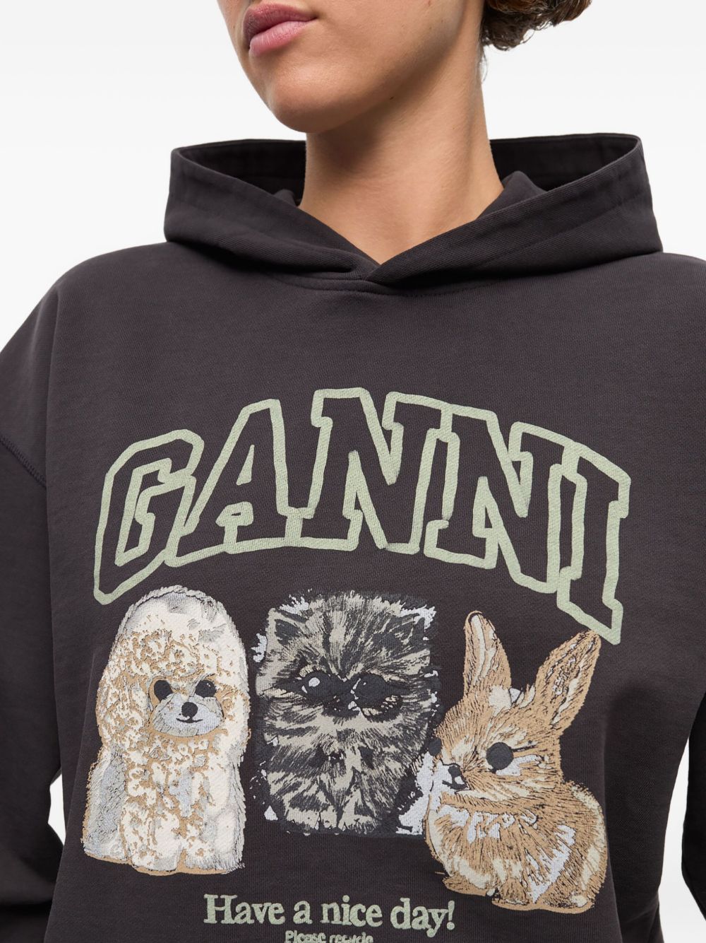 Ganni - GANNI Sweaters Grey - Topwear
