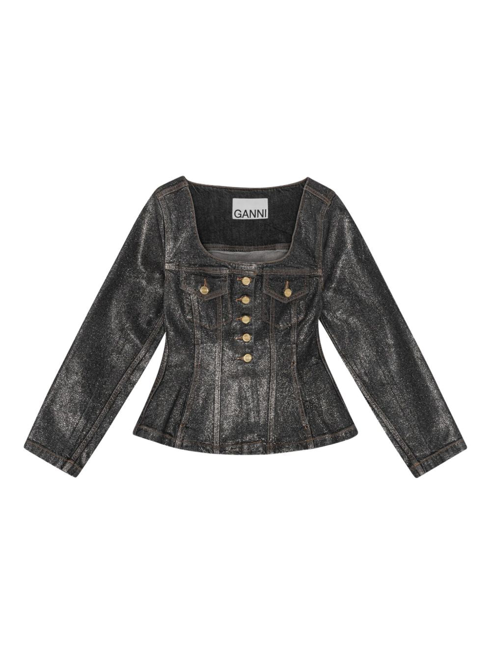 Ganni - GANNI Jackets Black - Jackets