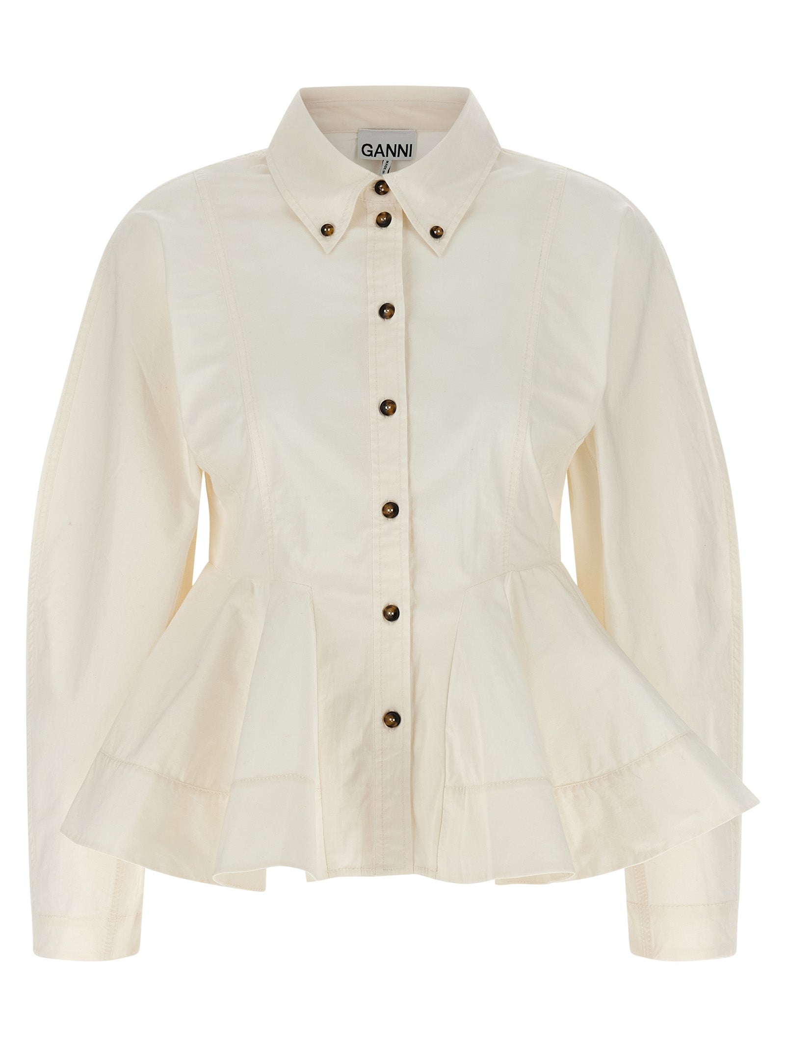 GANNI - GANNI - ’Peplum’ shirt - Women’s Tops