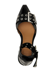 GANNI - GANNI - ’Buckle Open Cut Pumps’ pumps - Women’s Shoes