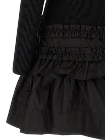 GANNI - GANNI - ’Melange Rib Knit Mini’ dress - Women’s Clothing